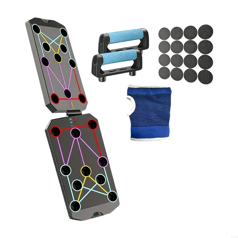 Push Up Board Foldable Multi Function - Multifunction Foldable Pushup Board Fitness Strength