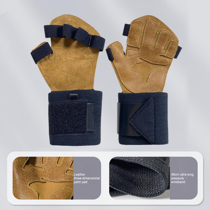 Weight Lifting Gloves For Men  - Wrist Wraps Weightlifting Support 评论和价格
