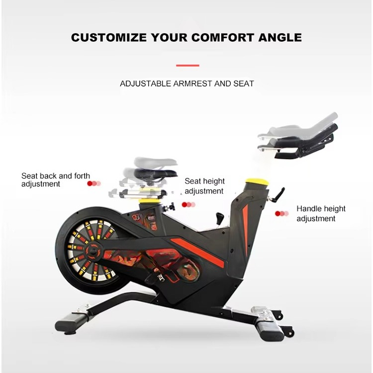4-Level Adjustable Belt Drive  - Exercise Bike Magnetic Resistance 评论和价格