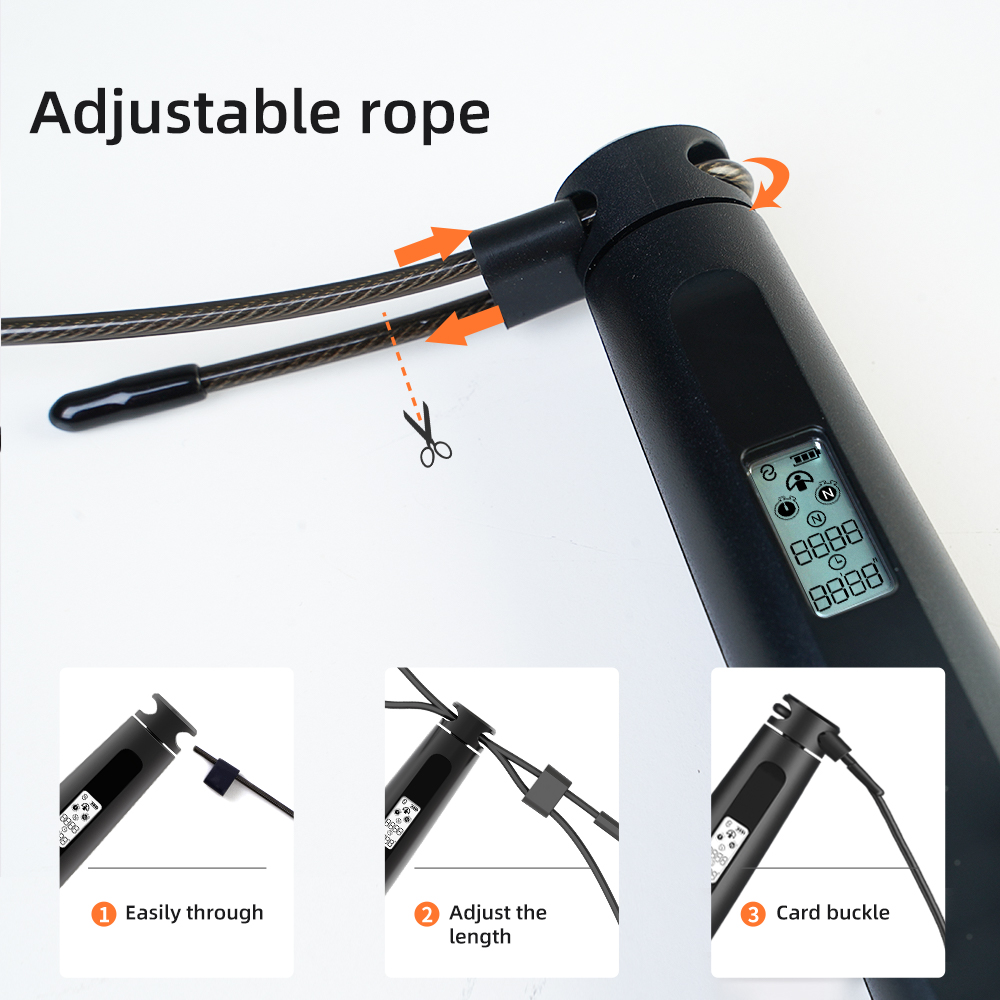 Smart Skipping Rope for Fitnes - Smart Jump Rope Digital Counter 评论和价格