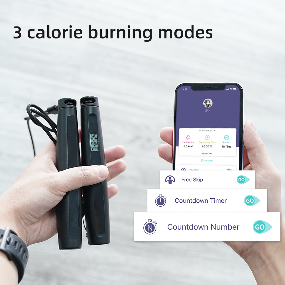 Smart Skipping Rope for Fitnes - Smart Jump Rope Digital Counter 评论和价格