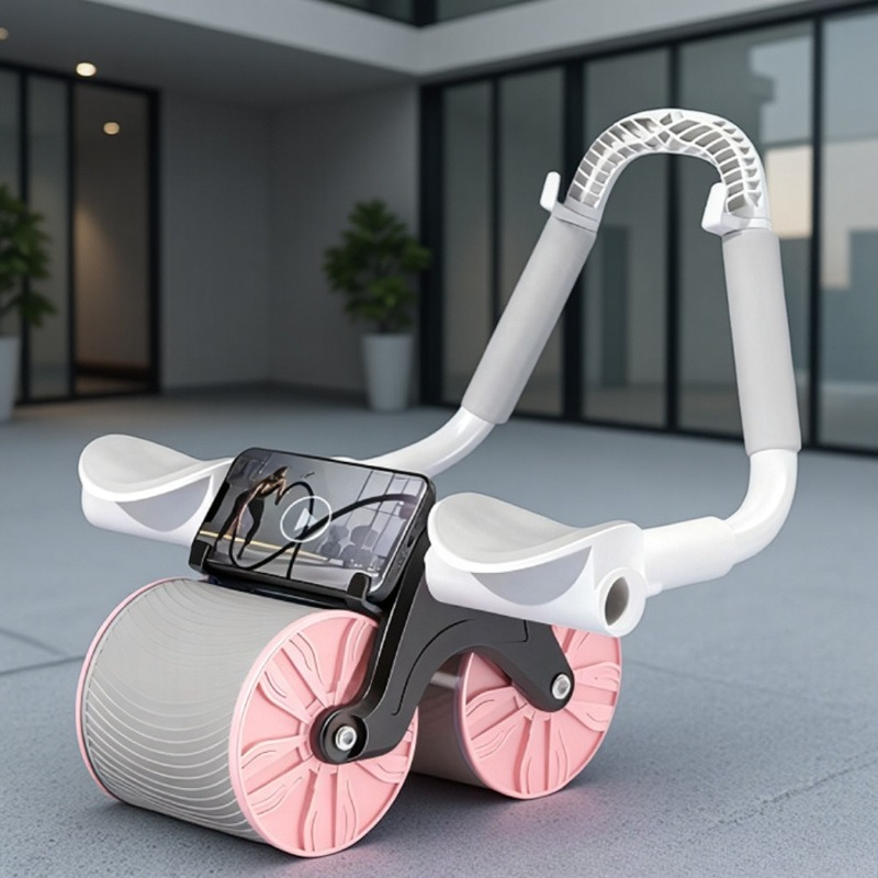 Automatic Rebound, Abdominal C - Ab Roller Wheel With Elbow Support 评论和价格