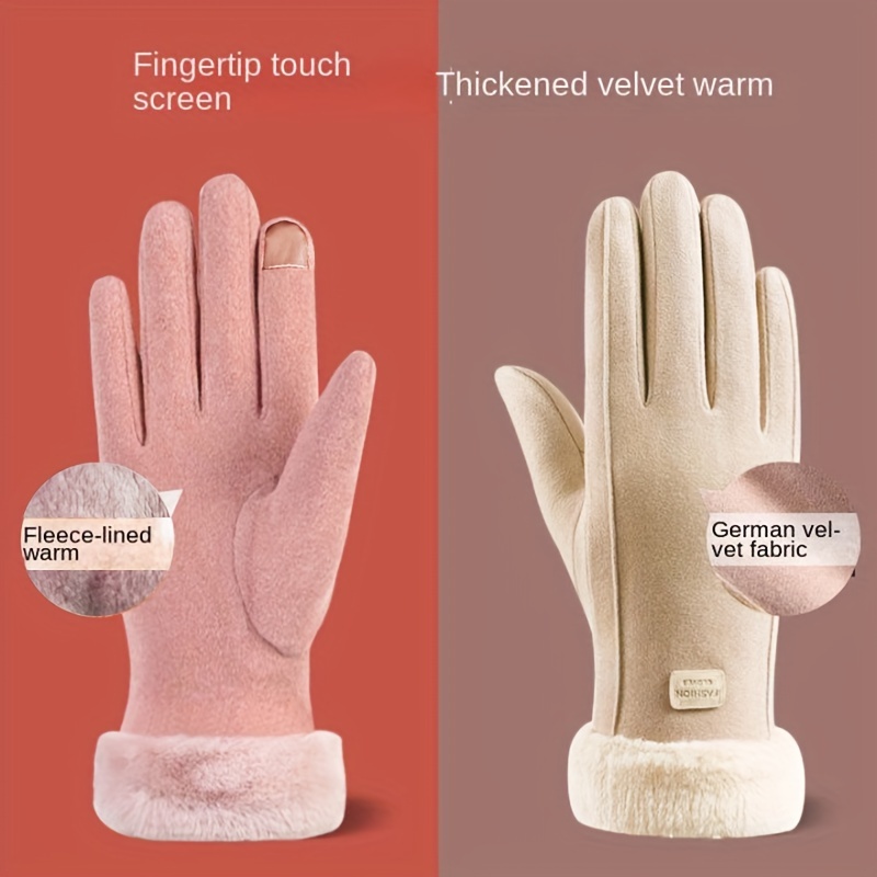 Women Touch Screen Gloves Fash - Cycling 评论和价格