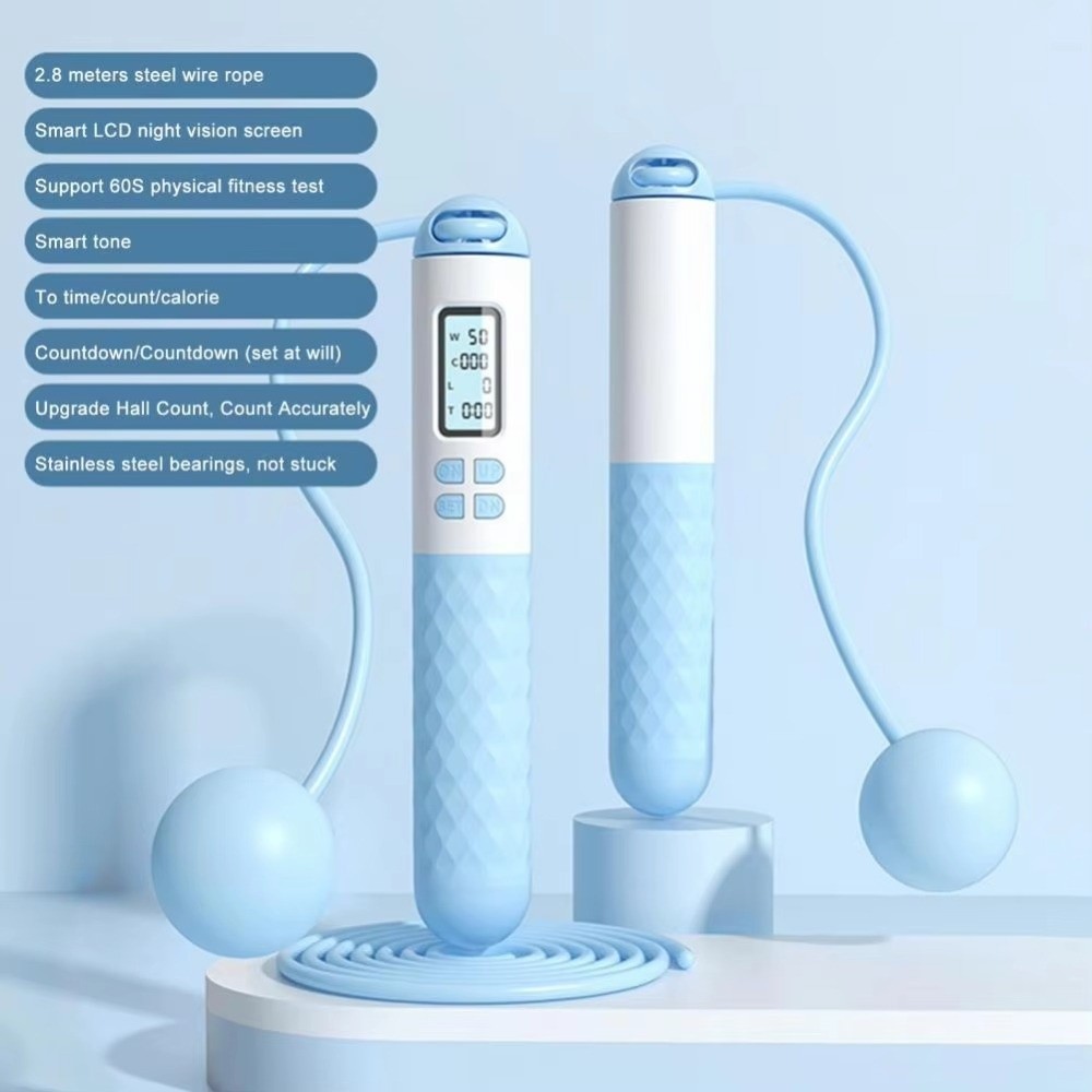 Cordless Ropeless Jump Rope An - Smart Jump Rope Digital Counter 评论和价格