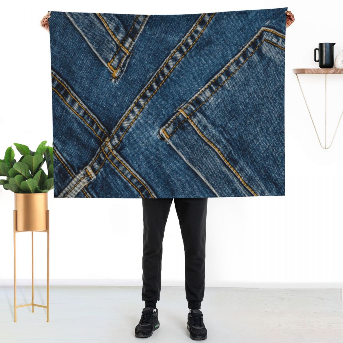 Diagonal two pocket I love blu - Camping 评论和价格